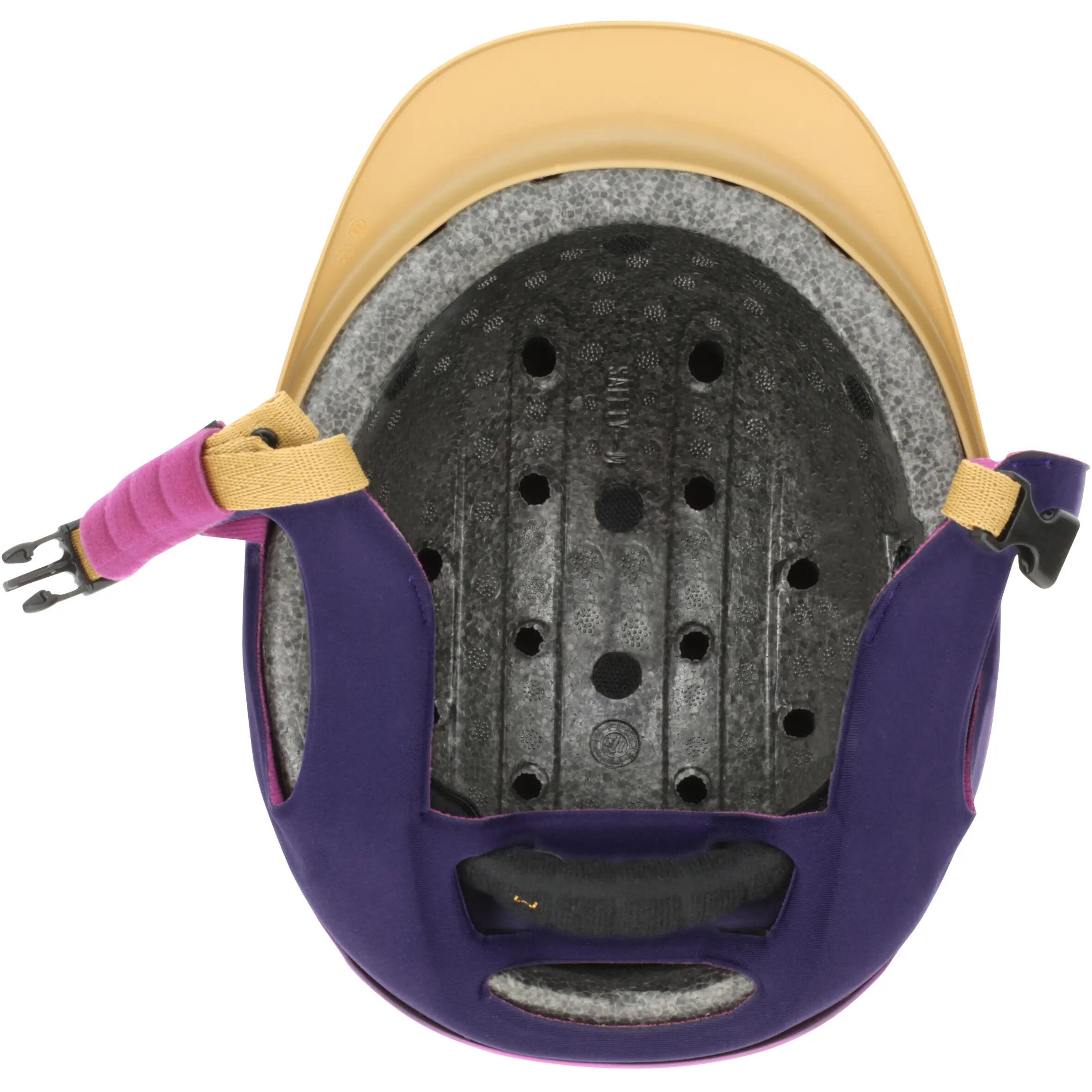Safety Horse Riding Helmet - Purple 11/13