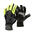 Keepershandschoenen voor voetbal volwassenen F100 Resist zwart/geel