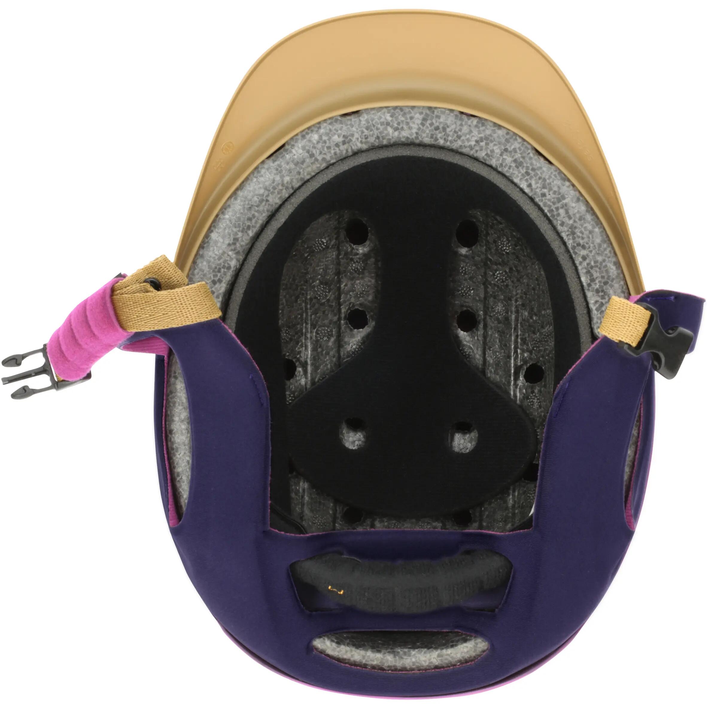 Safety Horse Riding Helmet - Purple 10/13
