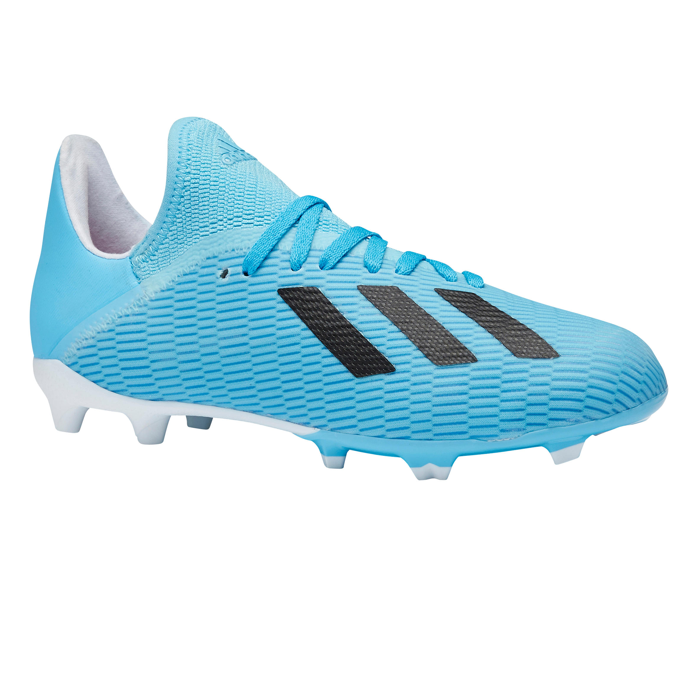 blue addidas football boots