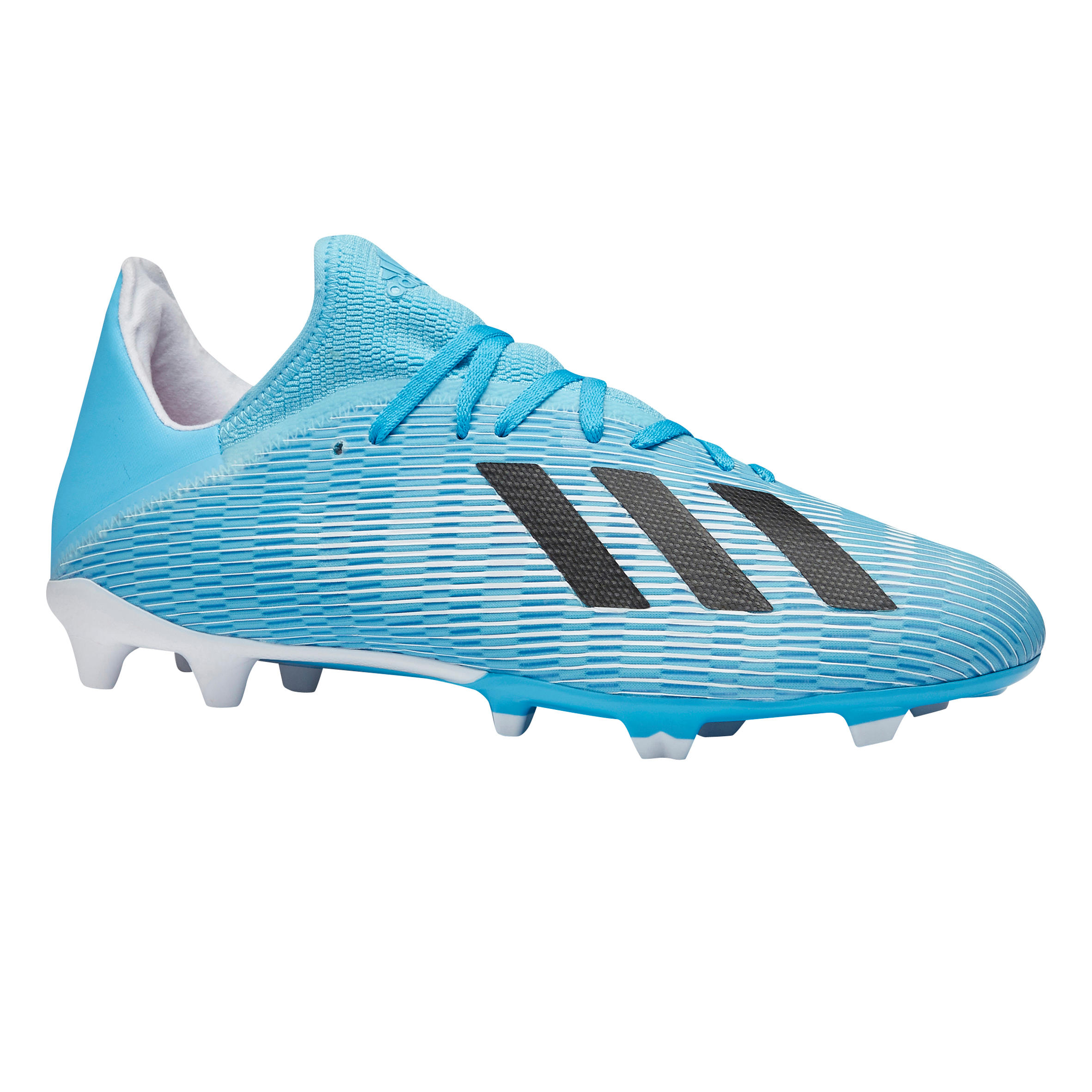Chaussure de football adulte X 19.3 Adidas FG bleu