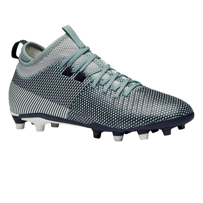 Chaussure de football femme terrains secs Agility 900 MiD FG bleue