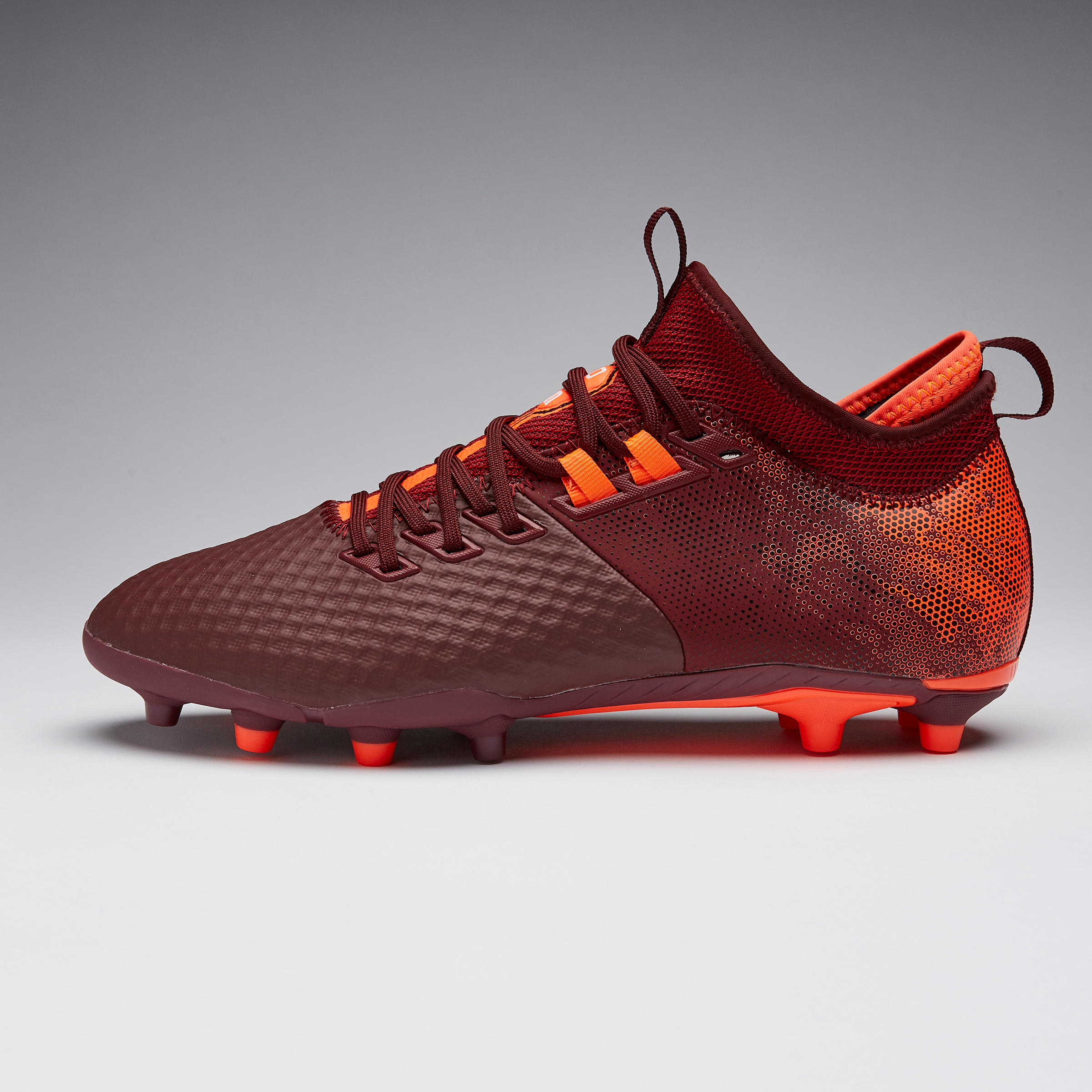 ZAPATILLAS DE FÚTBOL HOMBRE AGILITY900 ROJO/NARANJO - Decathlon