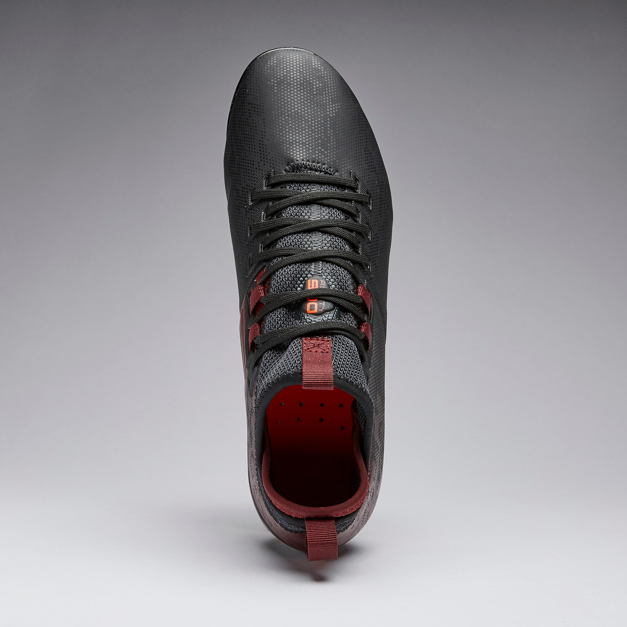 Agility 900 MiD SG Adult Soft Ground Football Boots - Black/Burgundy 5/14