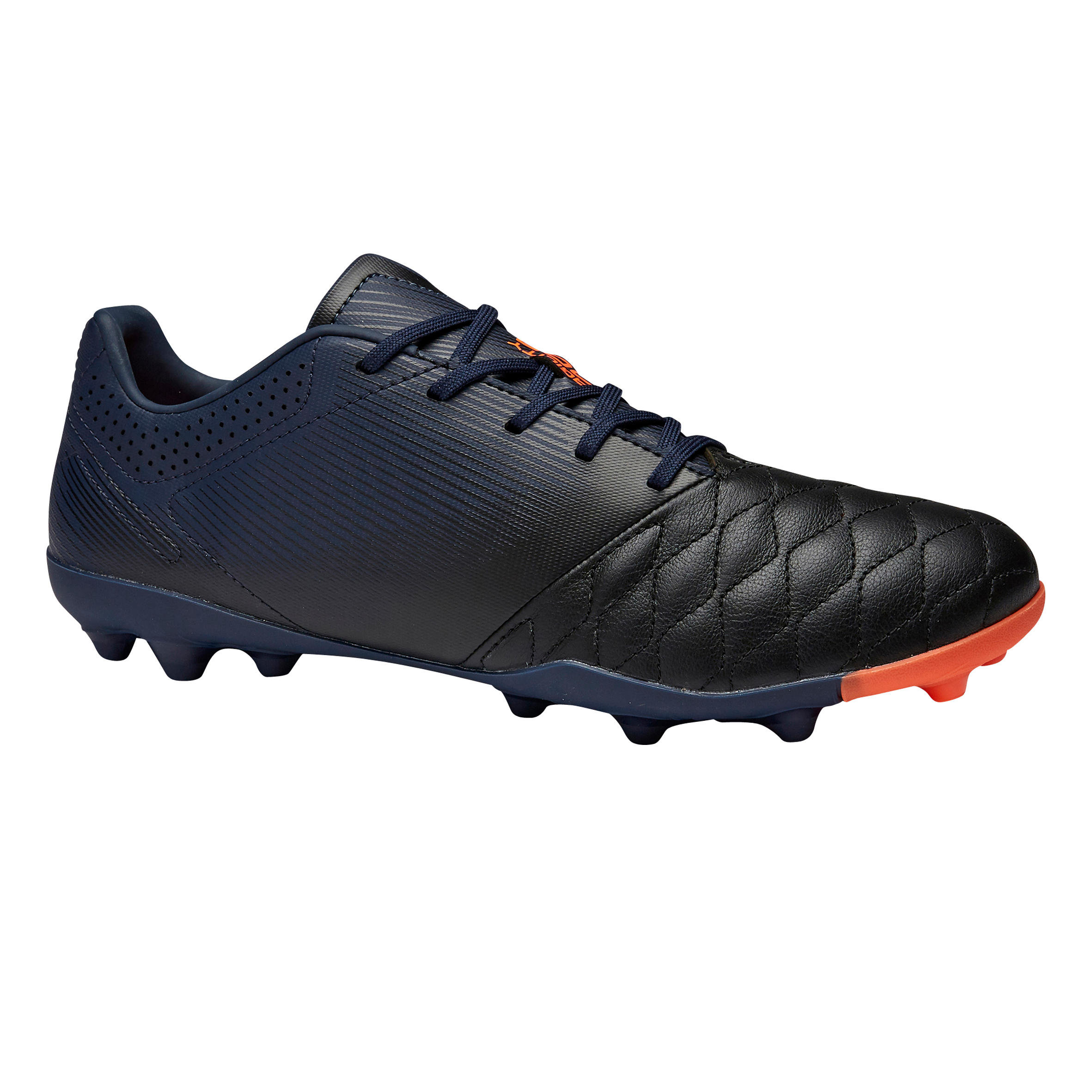 kids leather football boots
