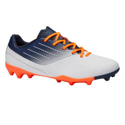 Agility 500 MG Kids' Dry Pitch Low-Top Football Boots - Grey/Navy