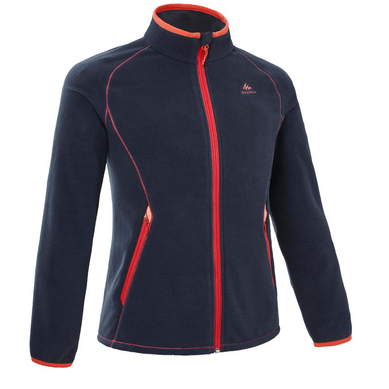 Veste polaire randonnée enfant MH150 bleu marine 7-15 ans Veste polaire randonnée enfant MH150 bleu marine 7-15 ans