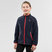 Veste polaire randonnée enfant MH150 bleu marine 7-15 ans