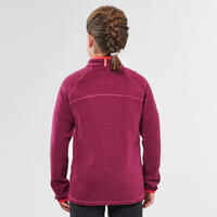 Kids' Hiking Fleece Jacket MH150 7-15 Years - Purple