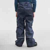 Pantalón de montaña y nieve Niños 2-6 años Quechua SH500 U-Warm azul