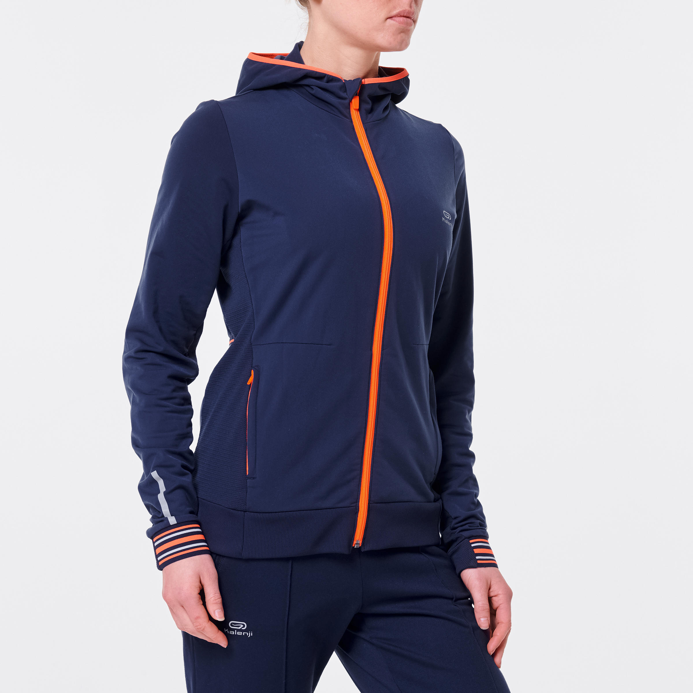 navy blue athletic jacket