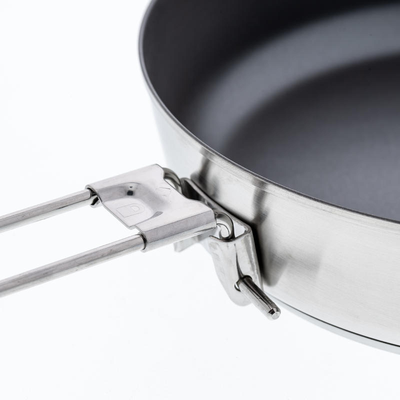 Stainless Steel Camping Cook Set 3.5L Decathlon