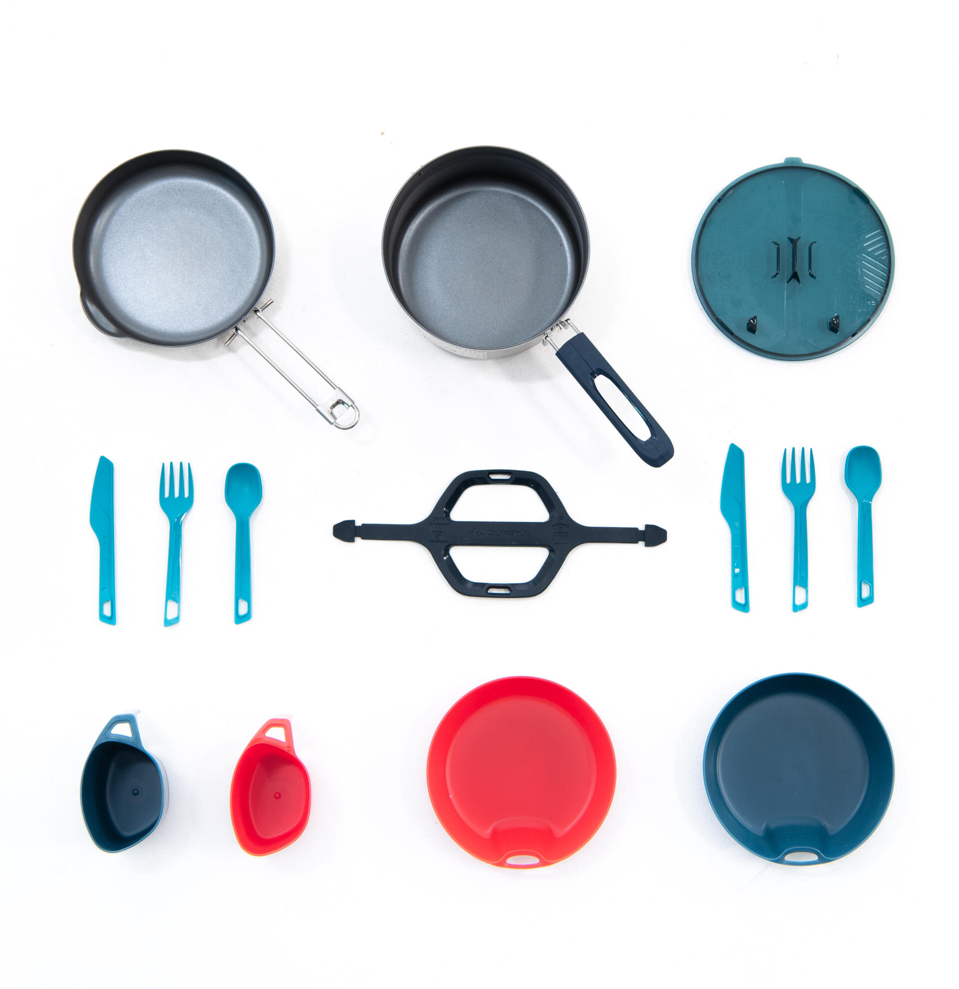 STAINLESS STEEL NON STICK COOKSET -Decathlon