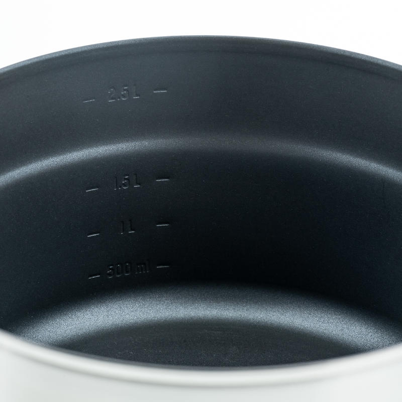 Stainless Steel Camping Cook Set 3.5L Decathlon