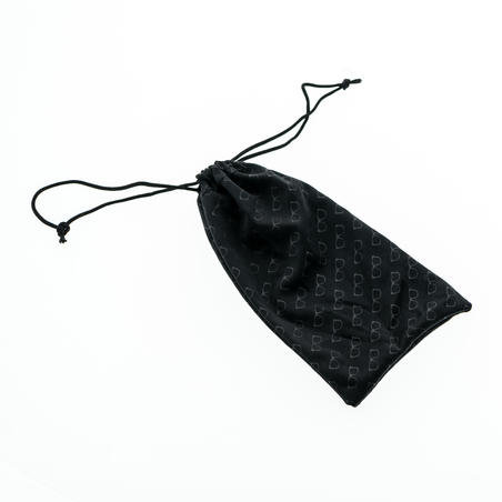 Microfibre fabric cleaning bag for glasses 120 MH ACC - black