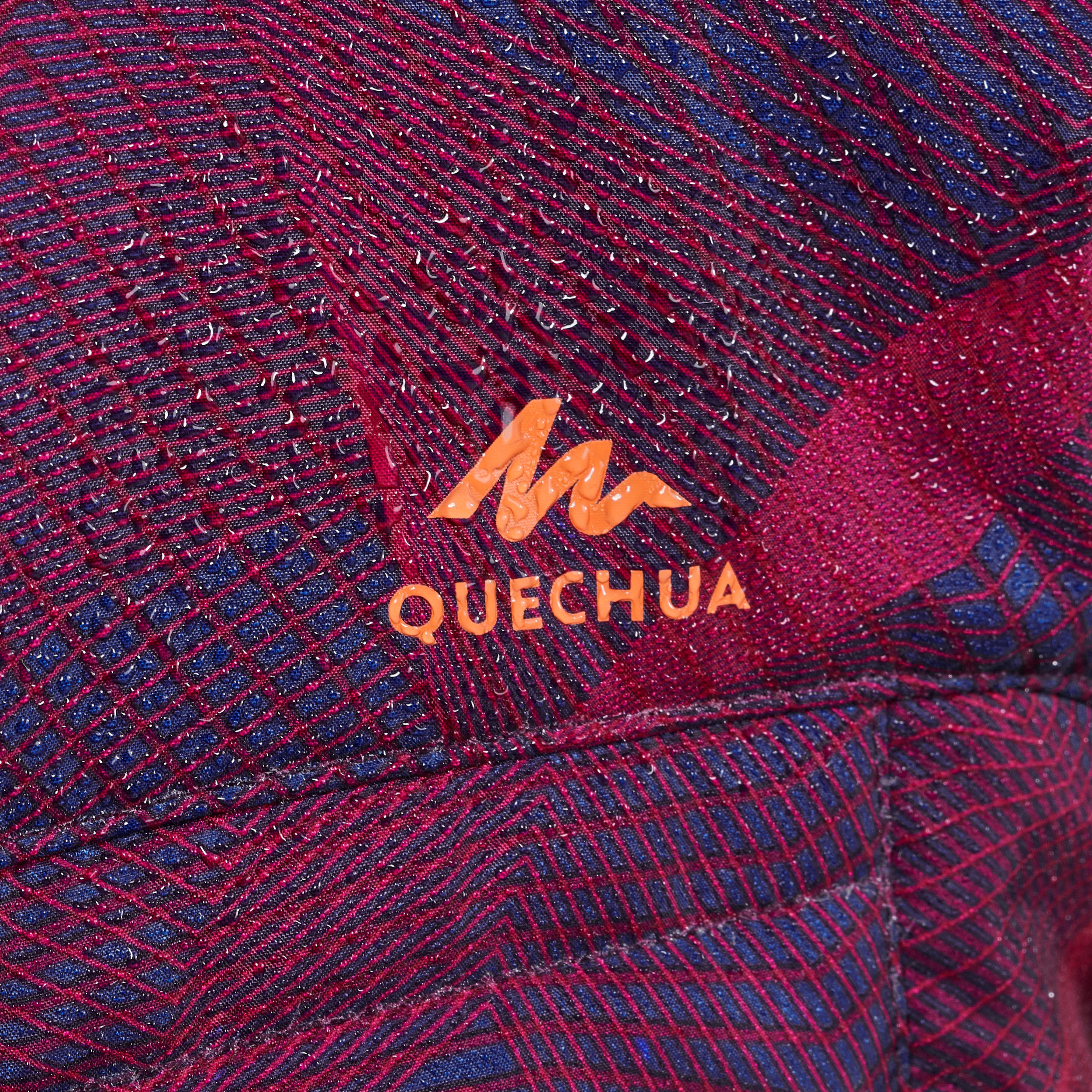 Manteau d'hiver de duvet synthétique enfants - MH 500 violet - QUECHUA