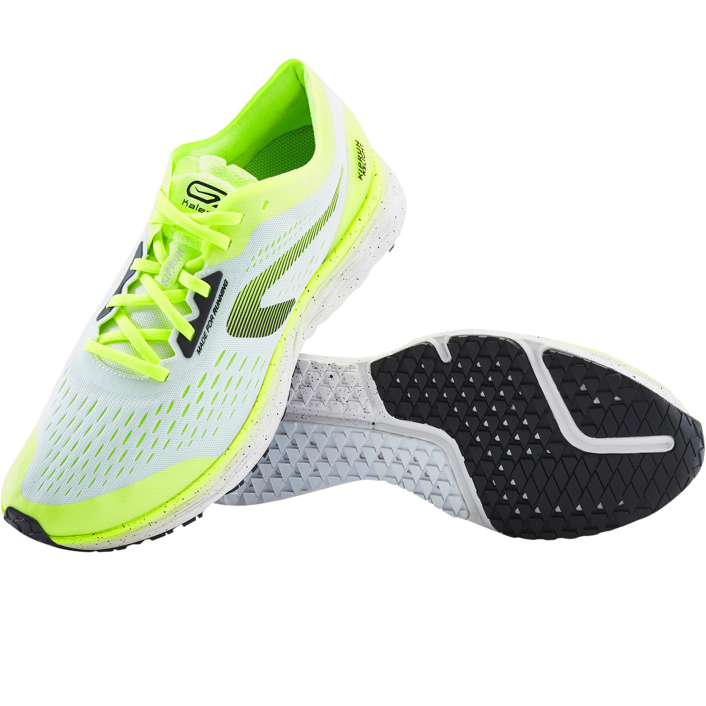 KIPRUN KS LIGHT MEN'S RUNNING SHOES - WHITE 8/14