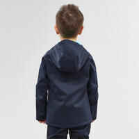 Softshell Hiking jacket - MH550 Navy - 2-6 years