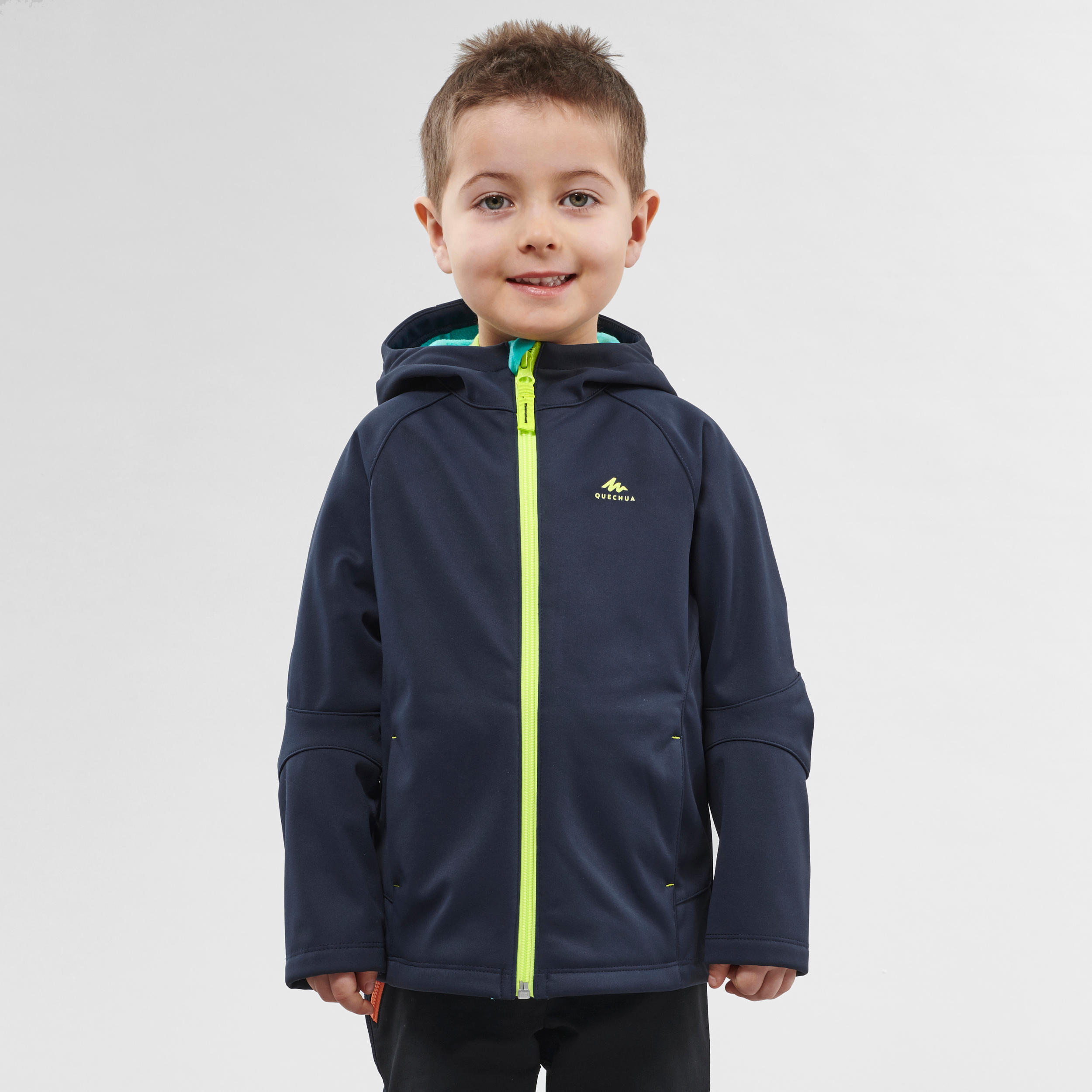 Veste softshell de randonnée KID QUECHUA | Decathlon