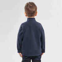 Vaikiškas žygių fliso džemperis „MH150“, 2–6 metų amžiaus vaikams,mėlynas