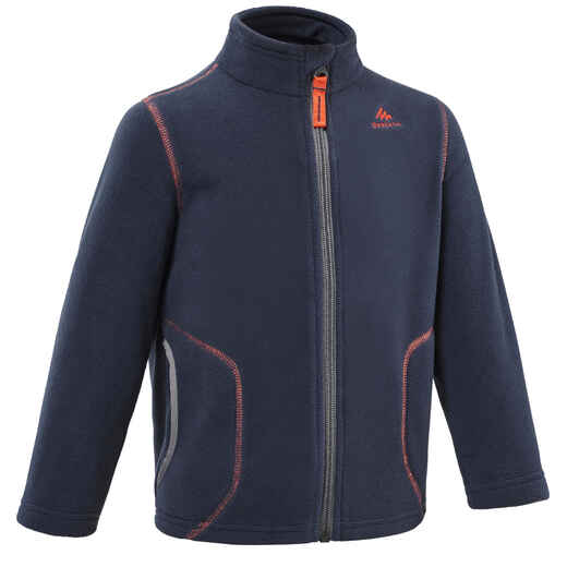 
      Hiking fleece jacket - MH150 - children 2-6 years - Navy blue
  