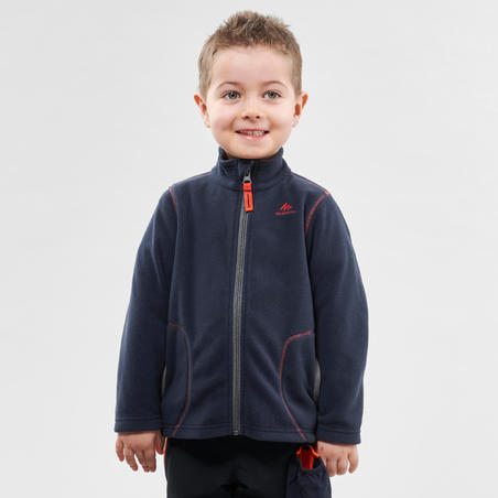 Hiking fleece jacket - MH150 - children 2-6 years - Navy blue