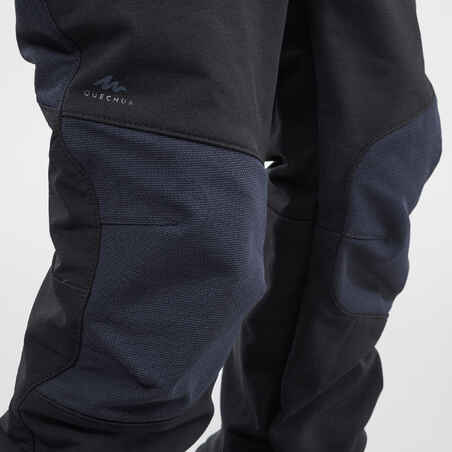 Kids’ Softshell Hiking Pants MH550 2-6 Years - Black