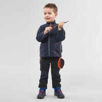 Kids’ Softshell Hiking Pants MH550 2-6 Years - Black