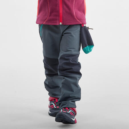 Дитячі штани MH500 для туризму, для дітей 2-6 років - сірі