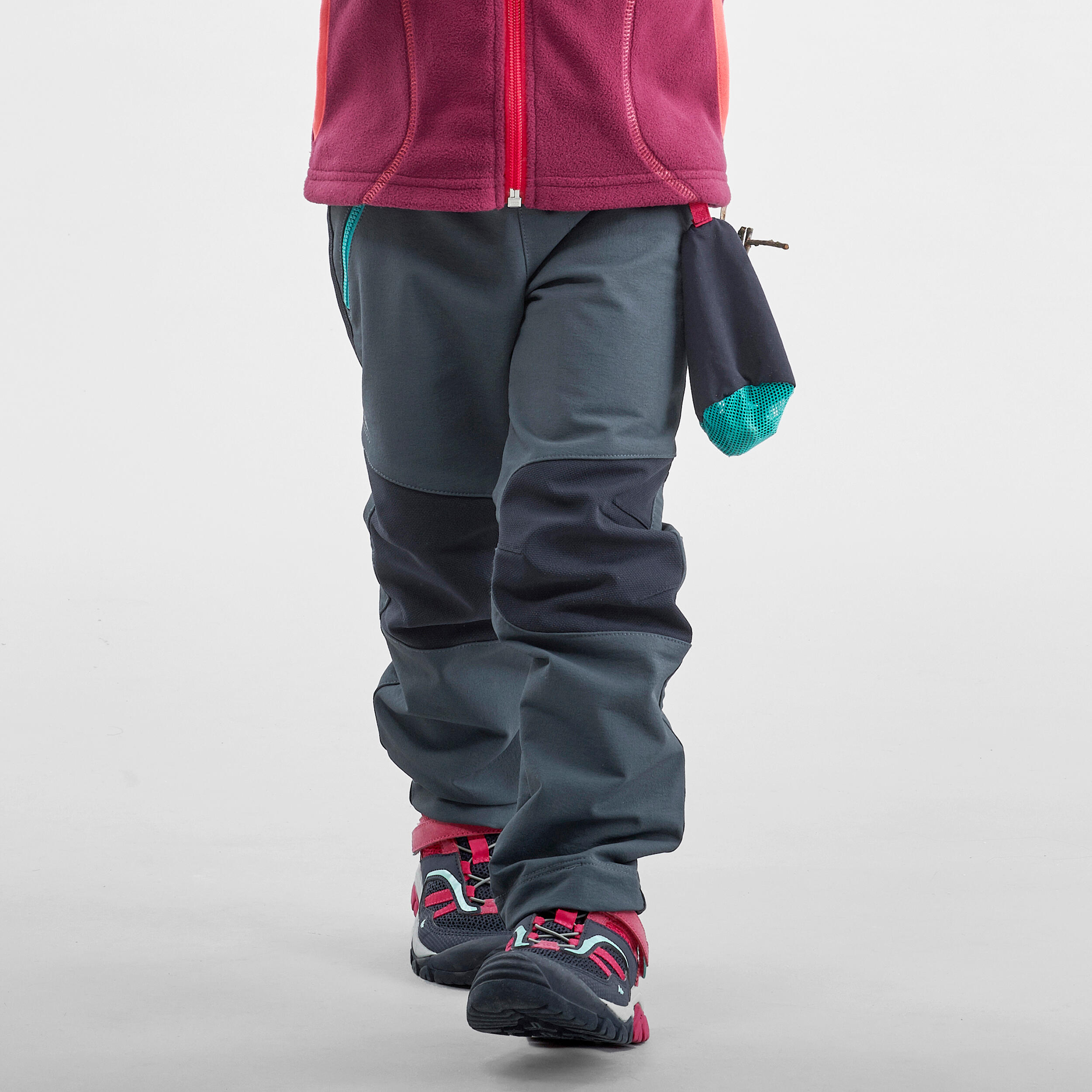 PANTALÓN DE MONTAÑA ROJO Y ROSA MUJER CHAMONIX W CO