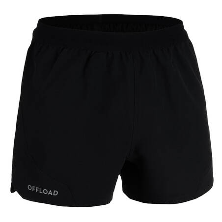 Men's Rugby Shorts R500 - Black