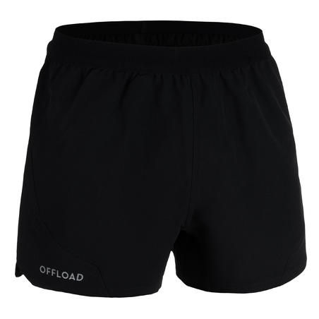 Rugbyshorts R500 herr svart