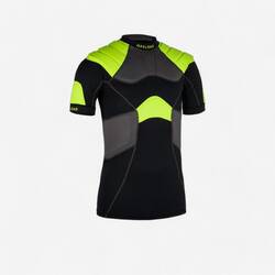 Bantalan Bahu Rugby Dewasa R100 - Hitam/Kuning