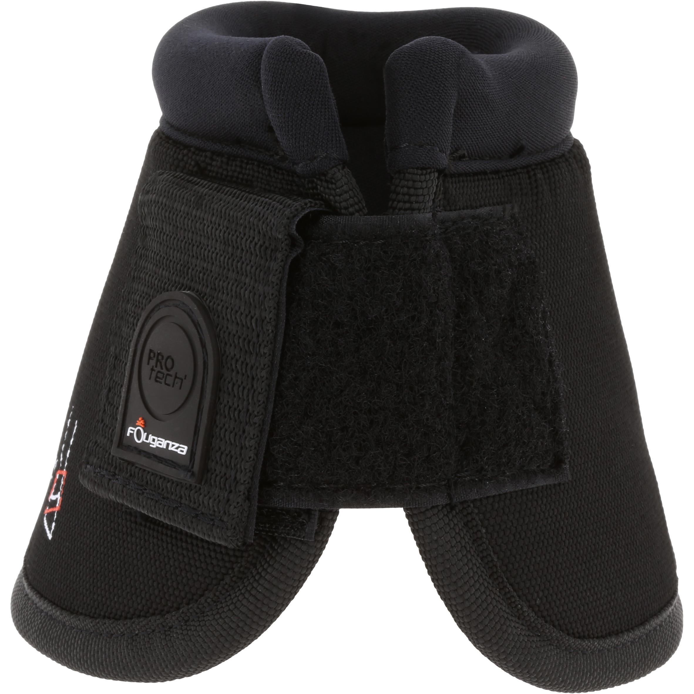 Optimum Horse Riding Open Overreach Boots For Horse And Pony Twin-Pack - Black 3/7