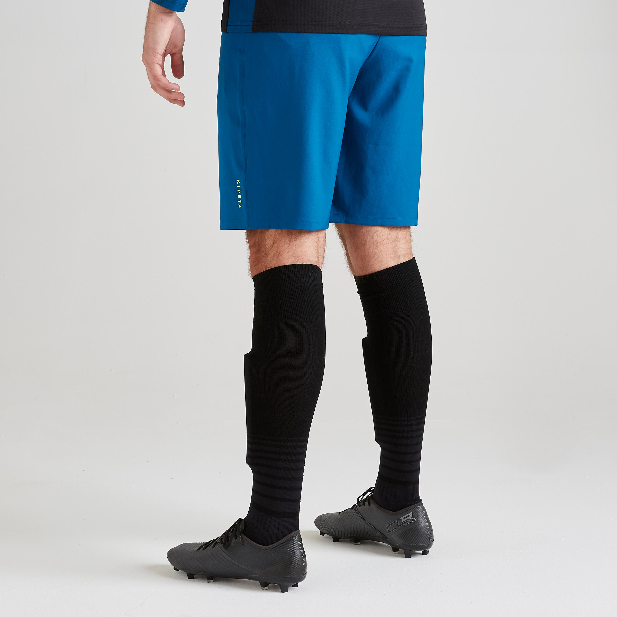 F500 Adult Football Goalkeeper Shorts - Blue 5/9