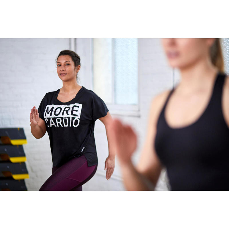 t shirt palestra donna