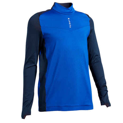 
      Kids' 1/2 Zip Football Sweatshirt T900 - Blue/Navy
  