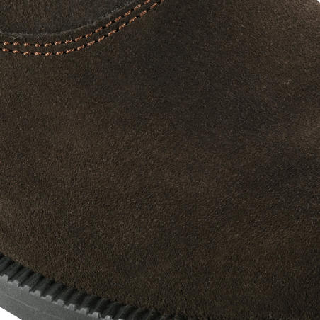 БОТИНКИ КОЖАНЫЕ КОРИЧНЕВЫЕ ДЛЯ ВЗРОСЛЫХ CLASSIC