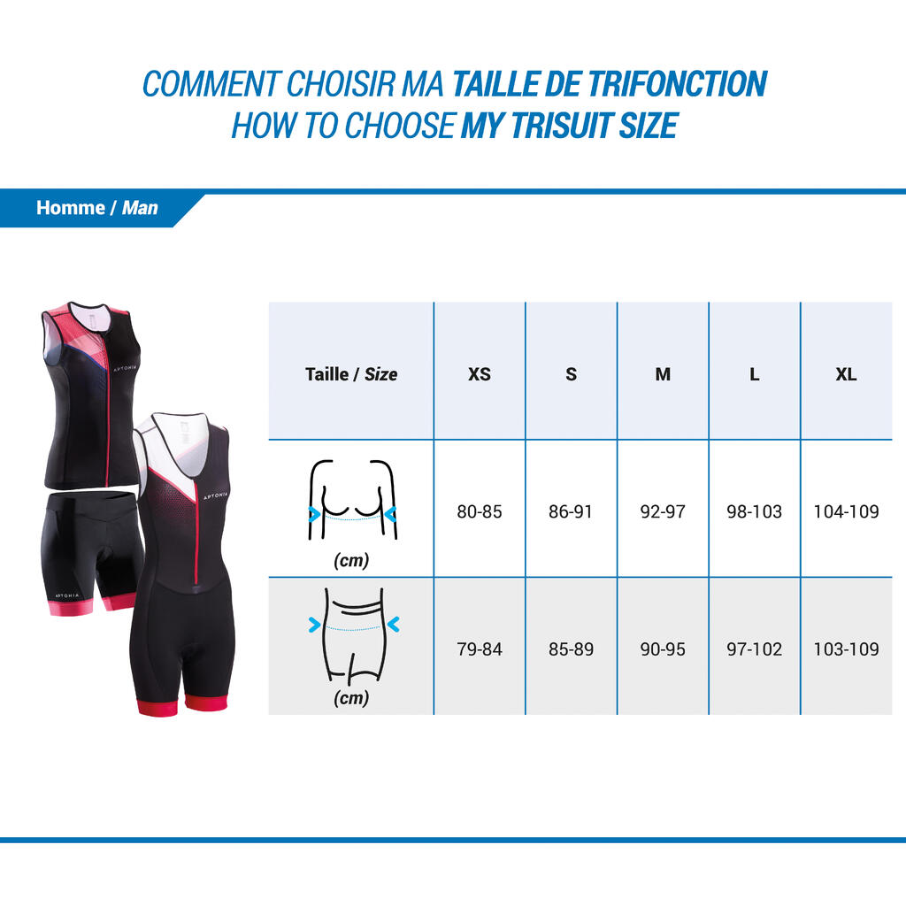 WOMEN'S TRIATHLON TRISUIT BOTTOMS BLACK PINK