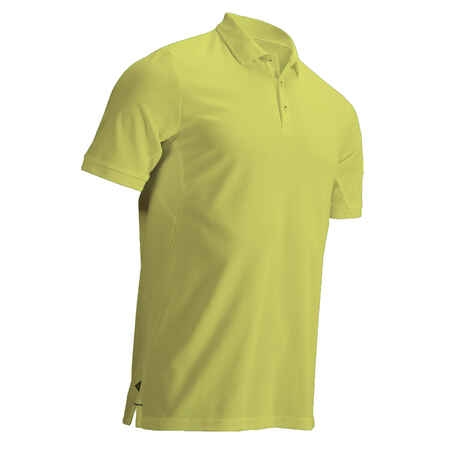 Men's golf short-sleeved polo shirt MW500 black