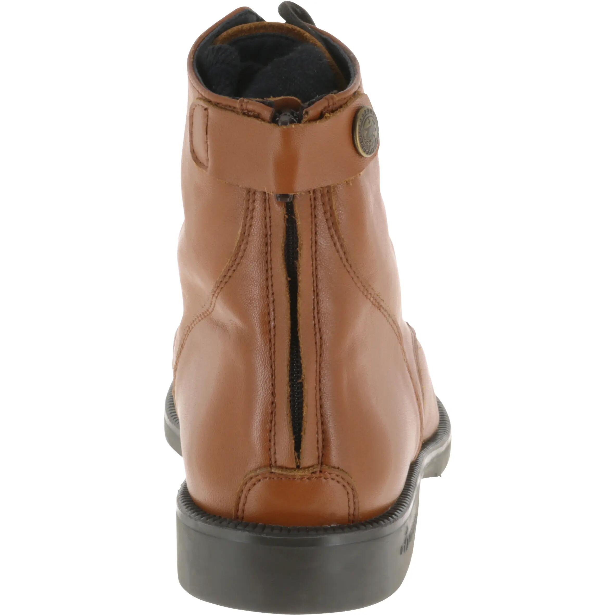Paddock Adult Lace-Up Horse Riding Jodhpur Boots - Camel 5/15