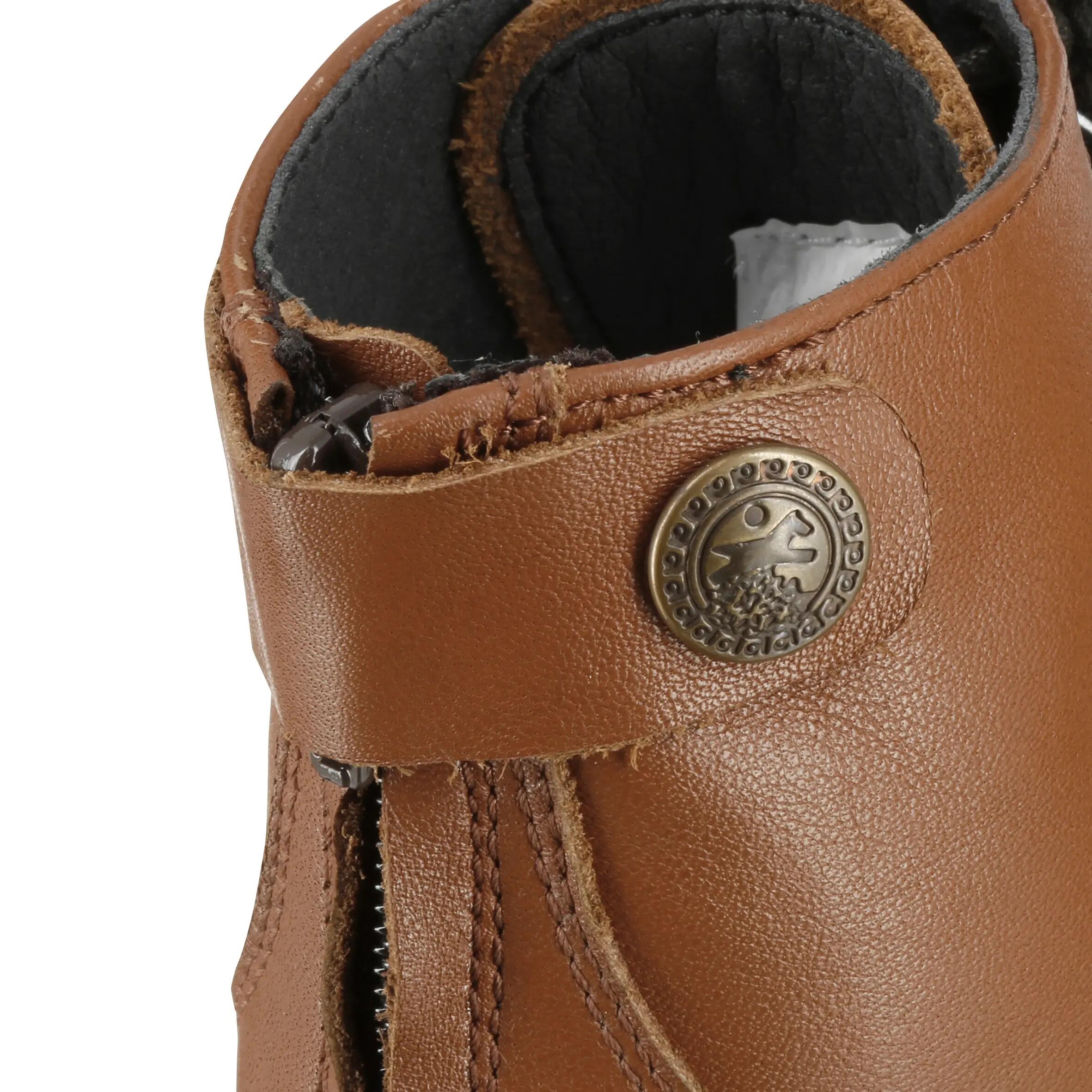 Paddock Adult Lace-Up Horse Riding Jodhpur Boots - Camel 13/15