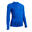 Sous-vêtement haut Keepdry 100 enfant manche longues football bleu