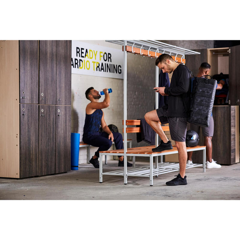 Pánské fitness kraťasy FST 900 šedé