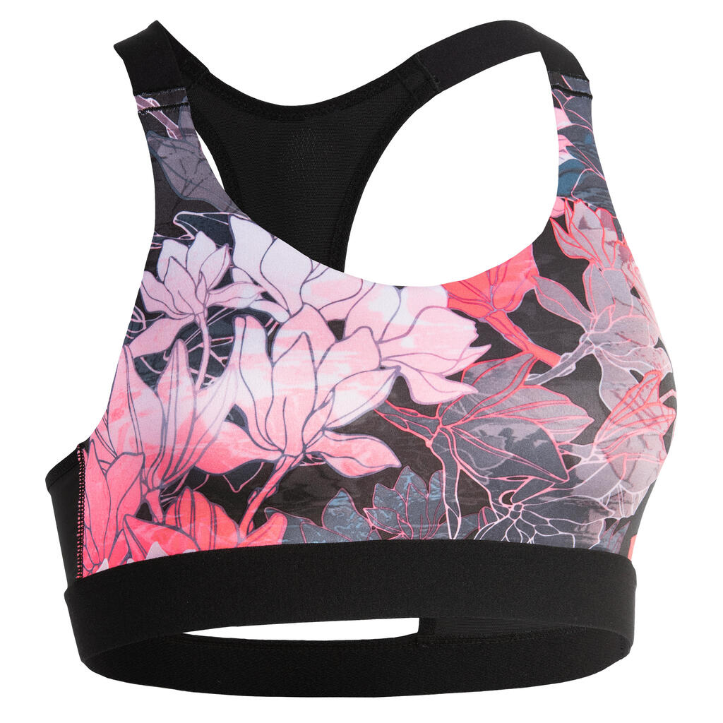 Sport BH FBRA 500 Fitness Cardio Damen weiss