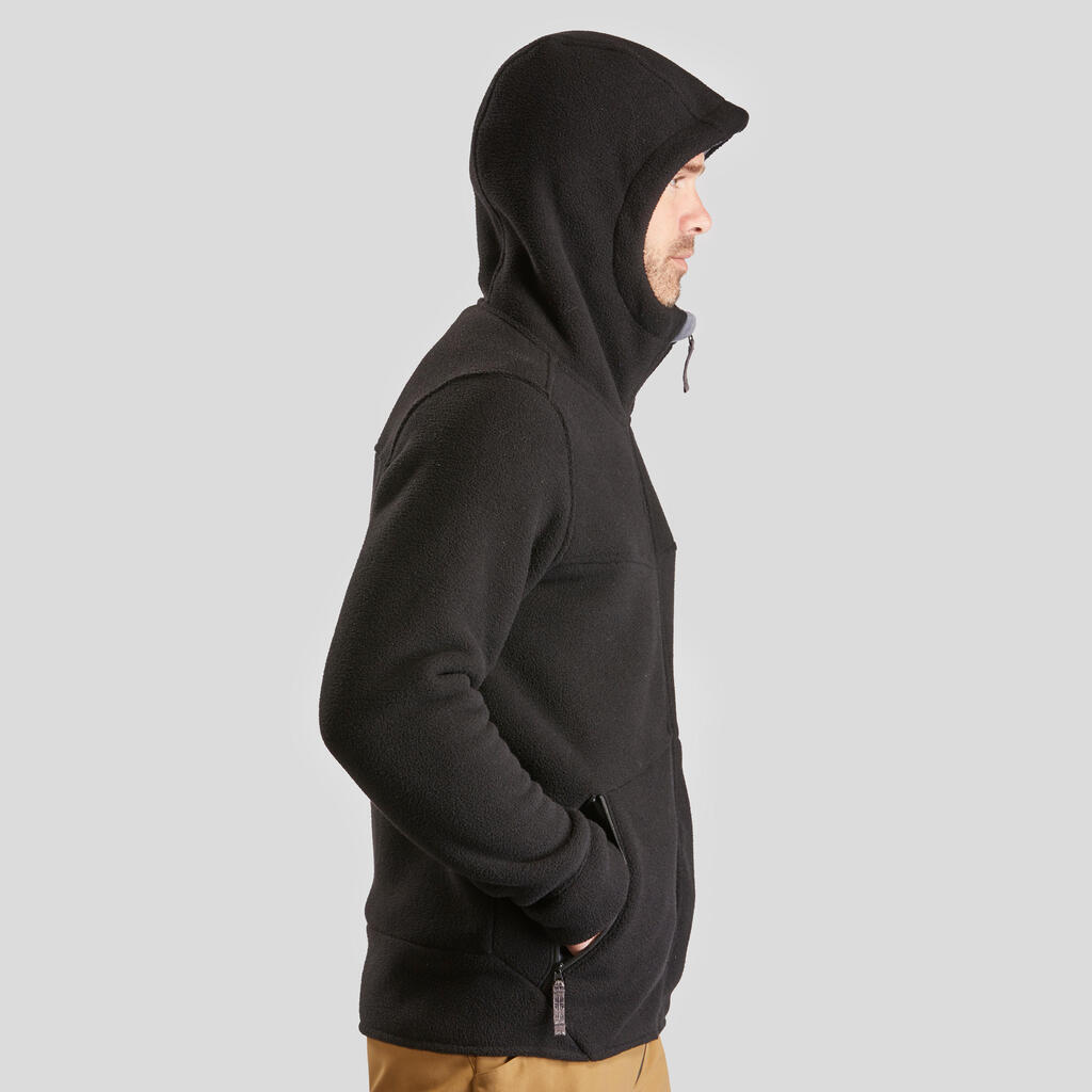 Ανδρικό ζεστό μπουφάν Fleece πεζοπορίας - SH500