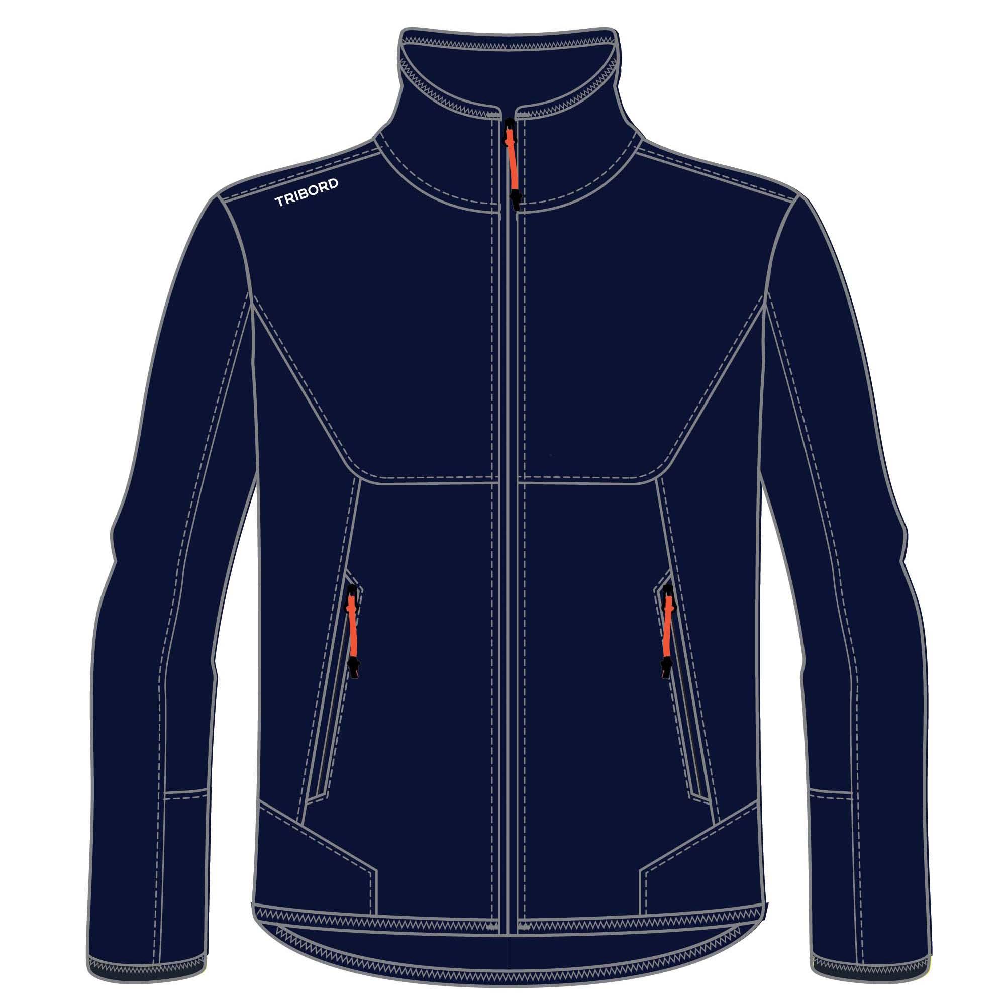 Sailing 500 Men's Warm Sailing Fleece - Navy 7/7