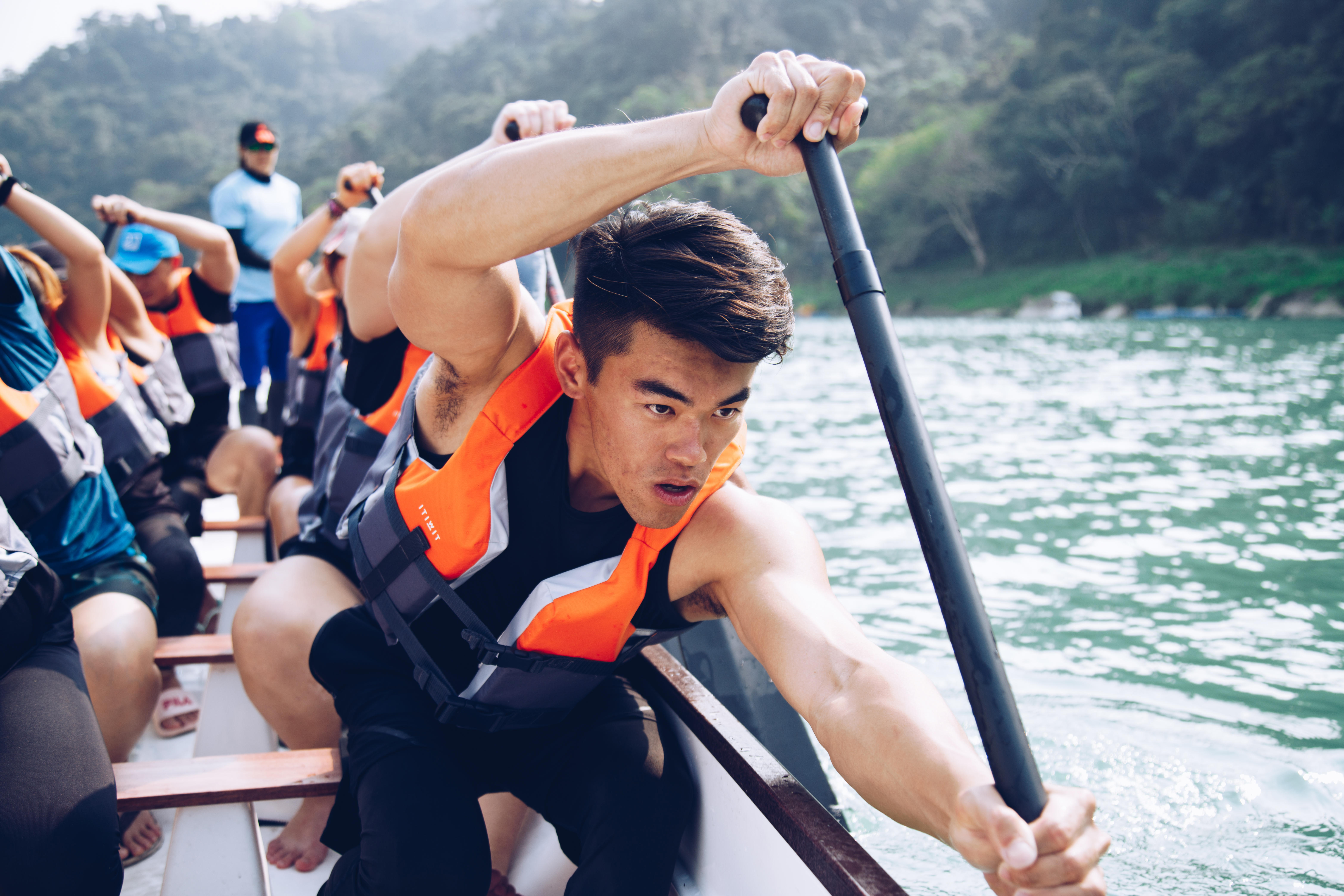 DRAGON BOAT Karbónové pádlo 500 na dračie lode bez · záber 6