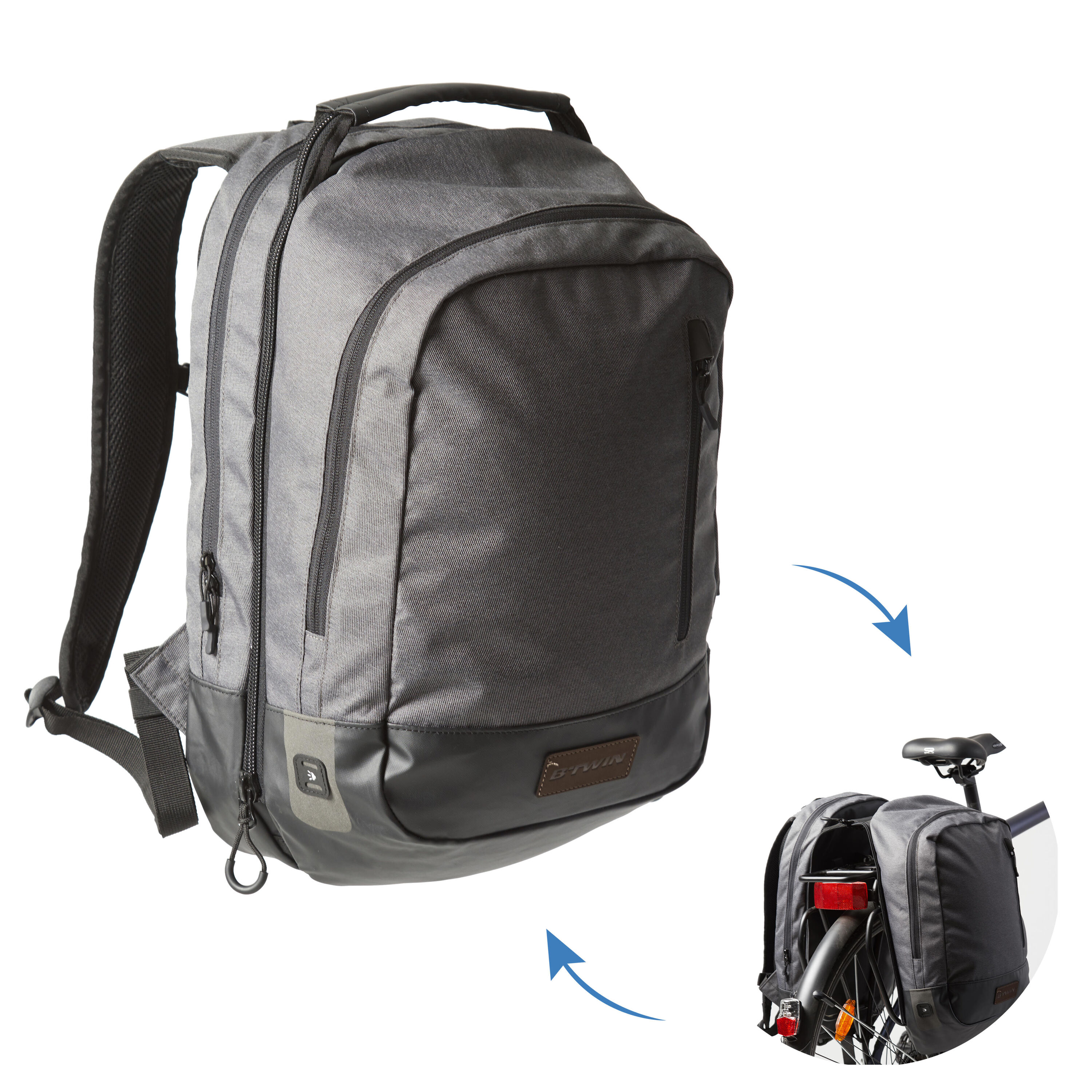 ELOPS Convertible Bike Backpack Pannier