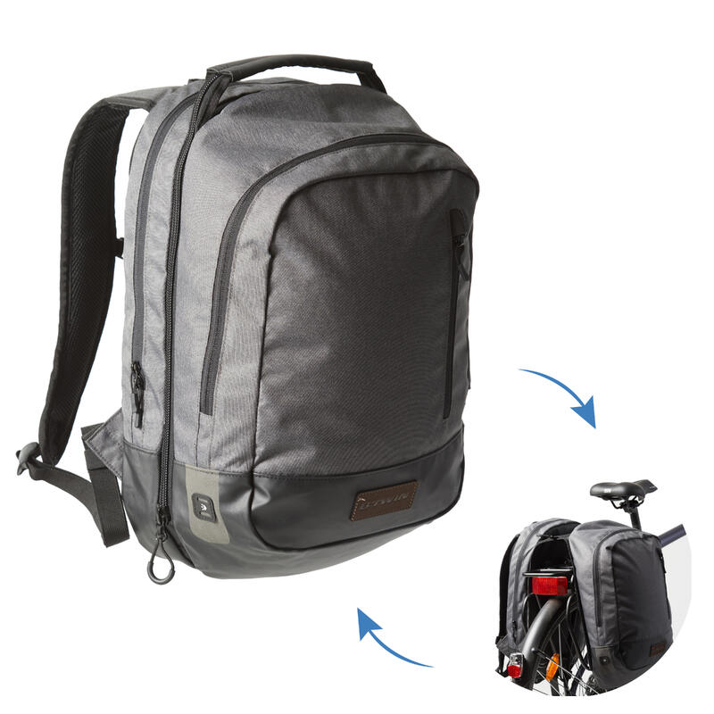 Verbinding Voornaamwoord Verwaarlozing ELOPS Rugzak/fietstas voor bagagedrager | Decathlon